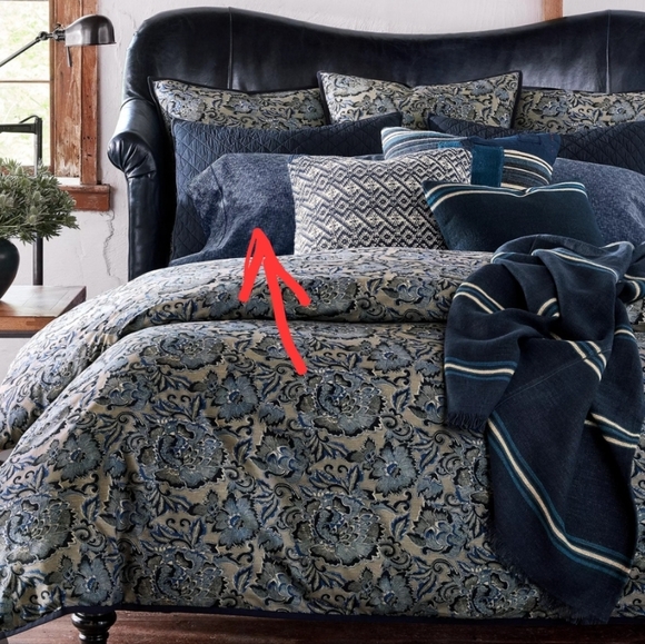 Ralph Lauren Journey's End Montray 1 Pair King Pillowcases - Picture 9 of 10